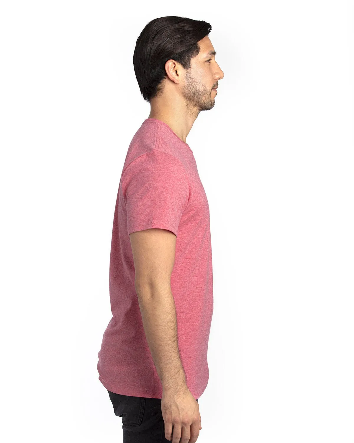 100A-Threadfast Apparel-RED HEATHER
