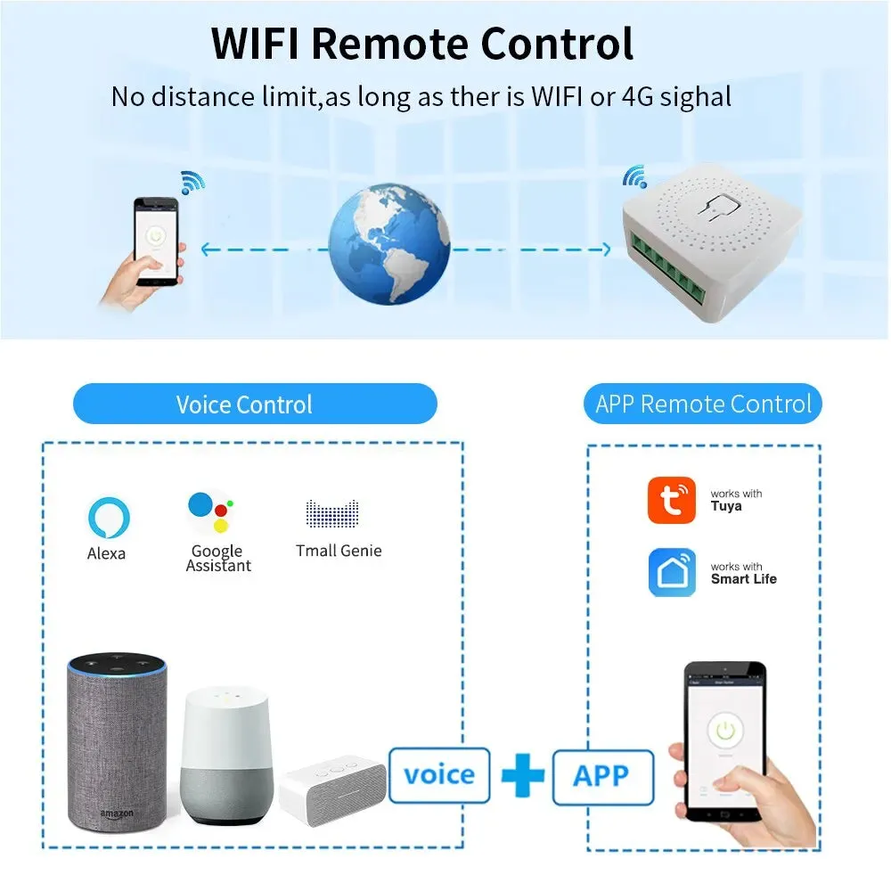 16a Wifi Smart Switch for Tuya Smart Life