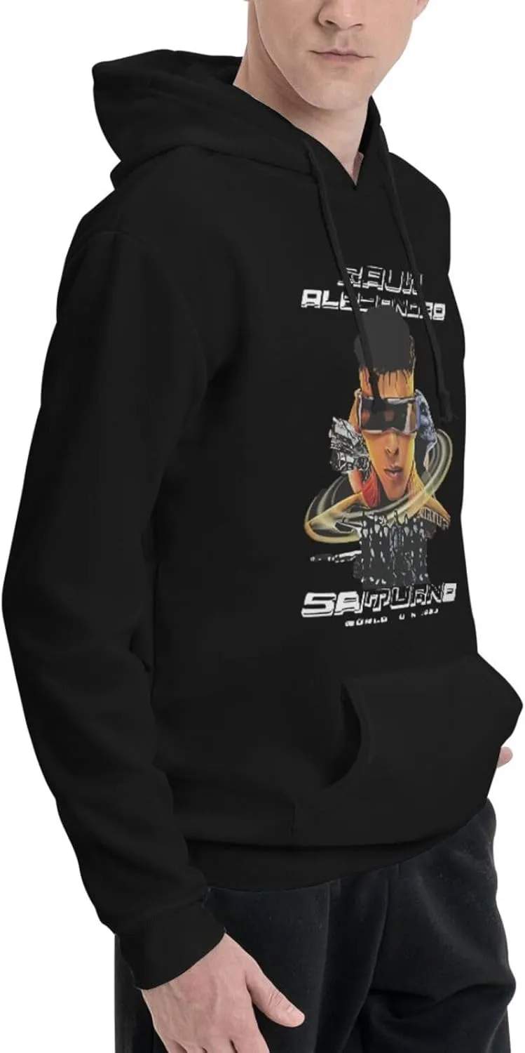 Adult Unisex Hooded Crew Neck Pullover Sweatshirt Top Classic Long Sleeve Hoodie Street Heavyweight Sweaterblack