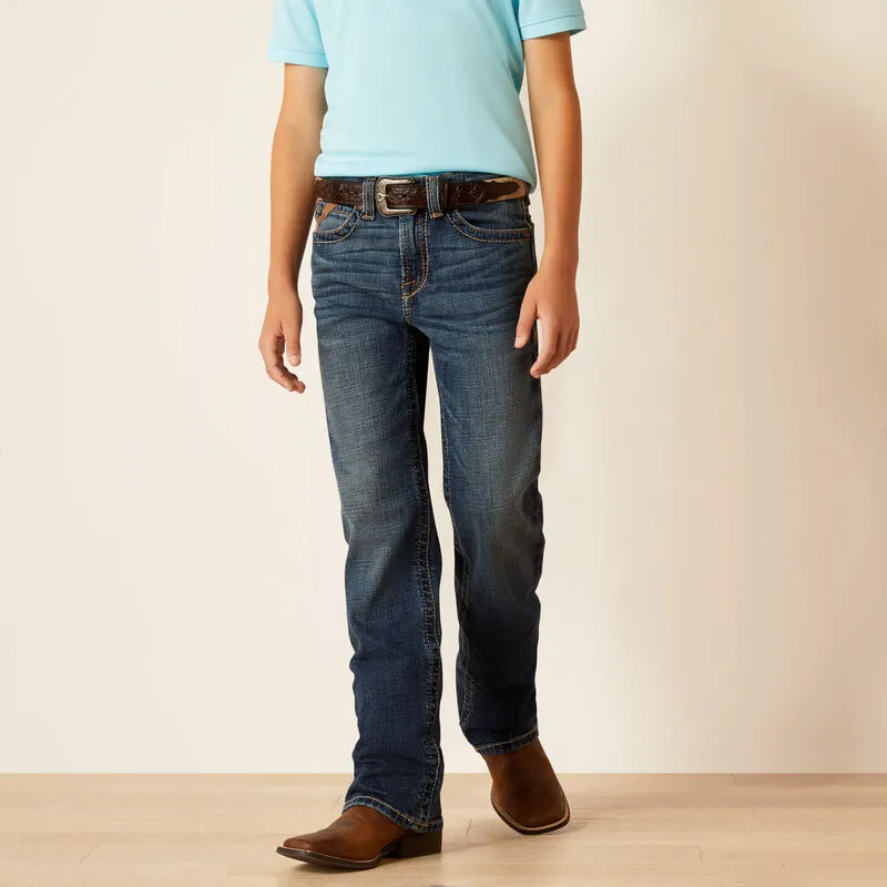 Ariat Boys B4 Relaxed Fordham Denali Jeans-10051605
