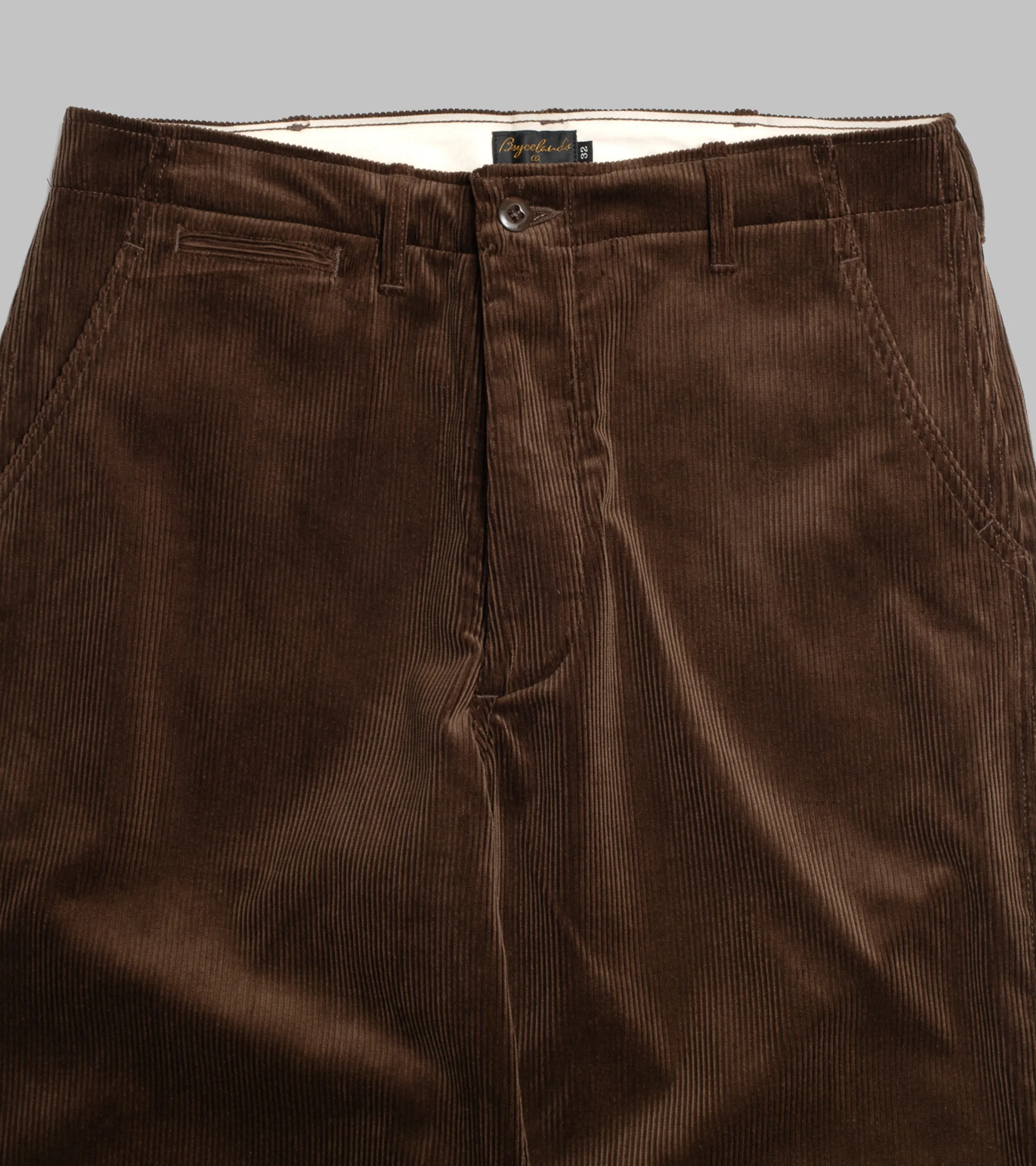 Army Chinos Corduroy Dark Brown