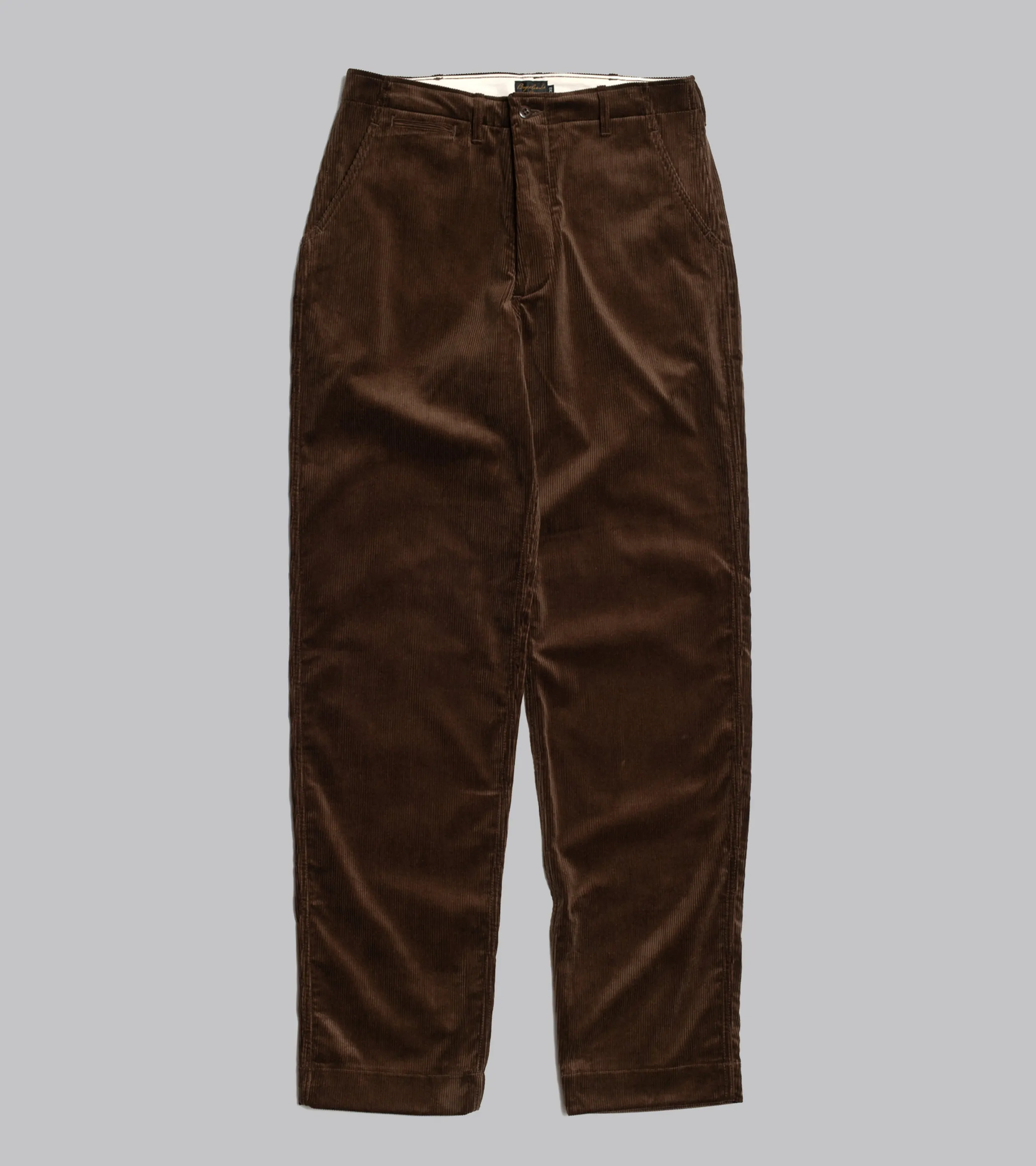 Army Chinos Corduroy Dark Brown
