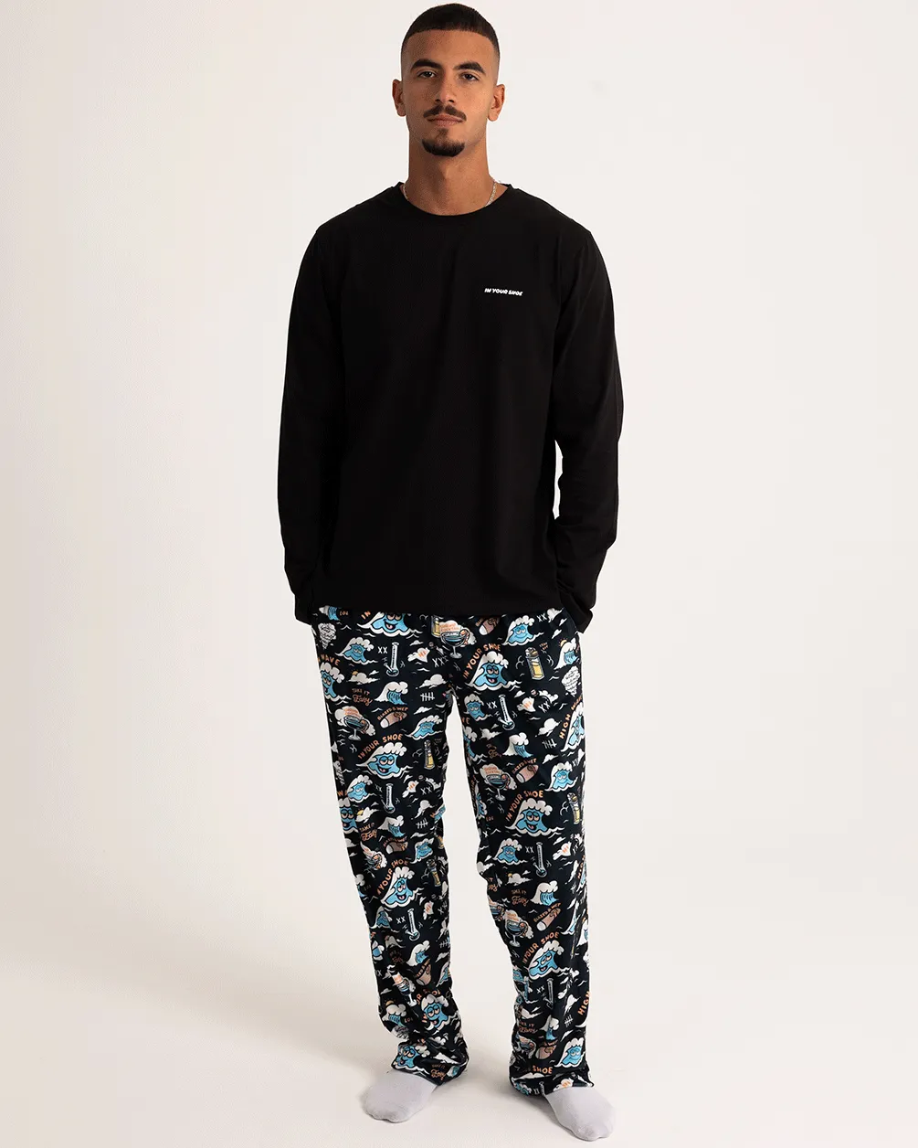 Black Basic Long Sleeve Tee