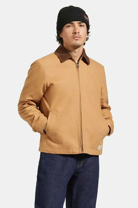 Brixton Mechanic Garage Jacket - TOBACCO BROWN