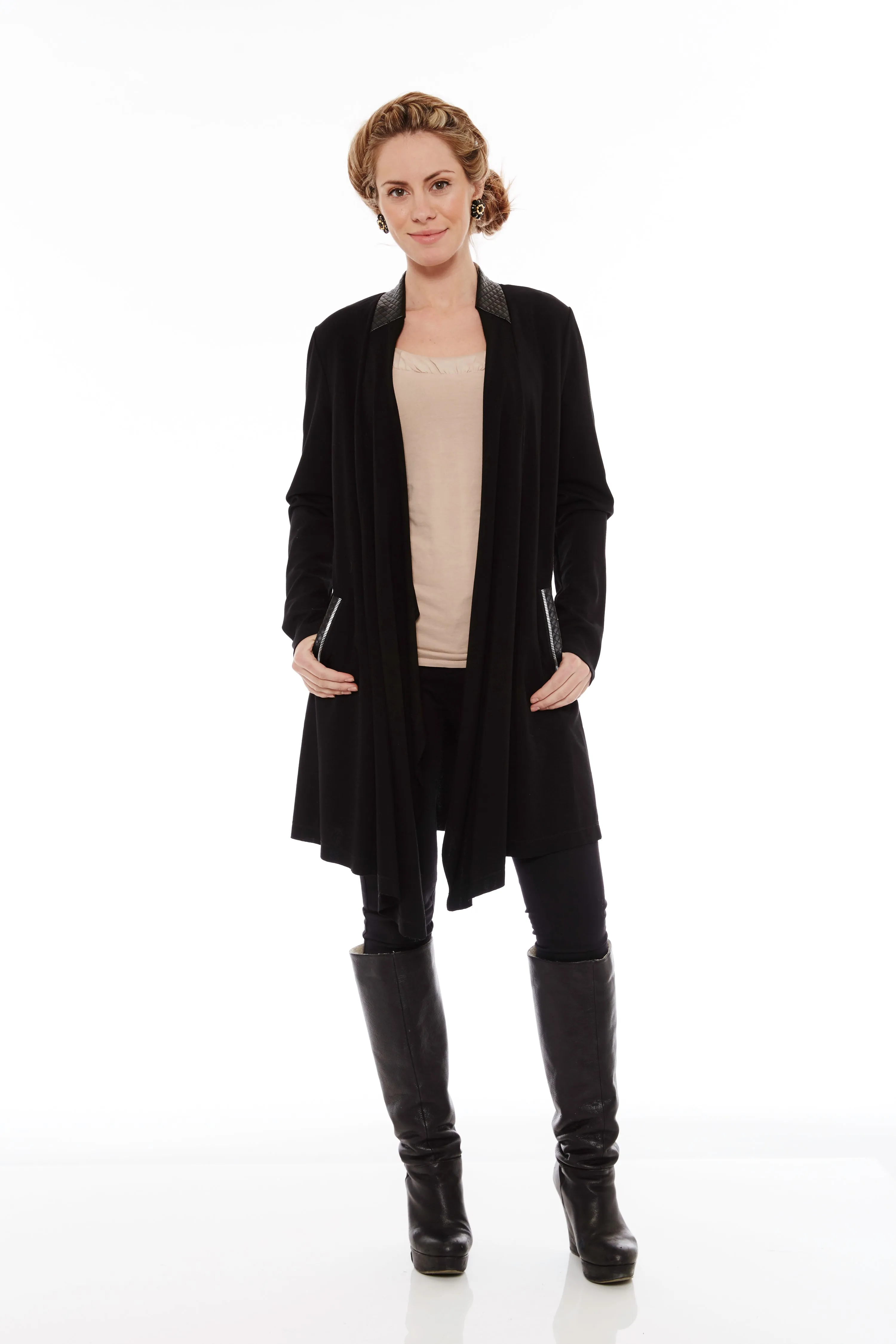 Buy Women's Black Cardigan Sweaters Online