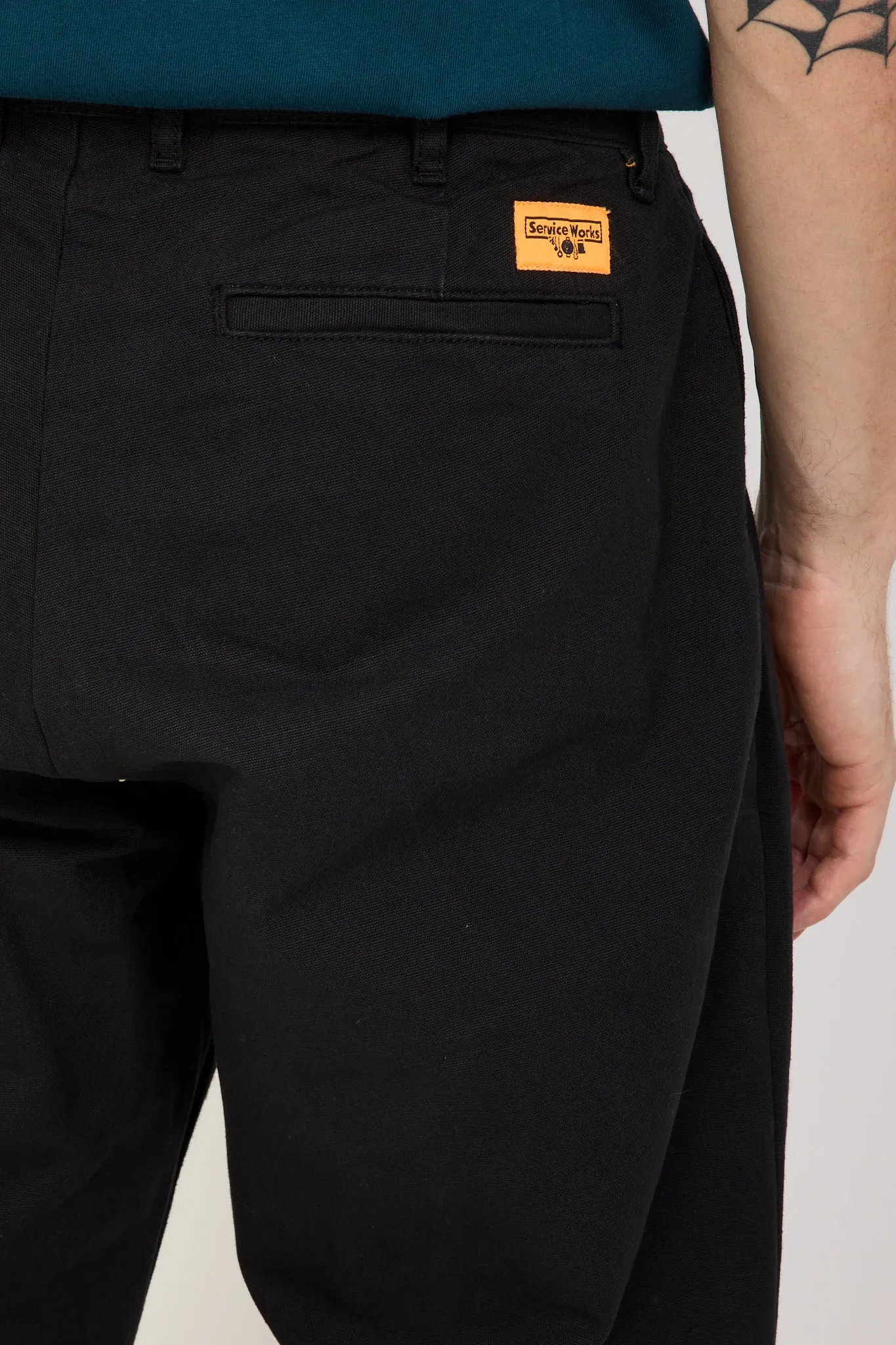 Canvas Part Timer Pant Black