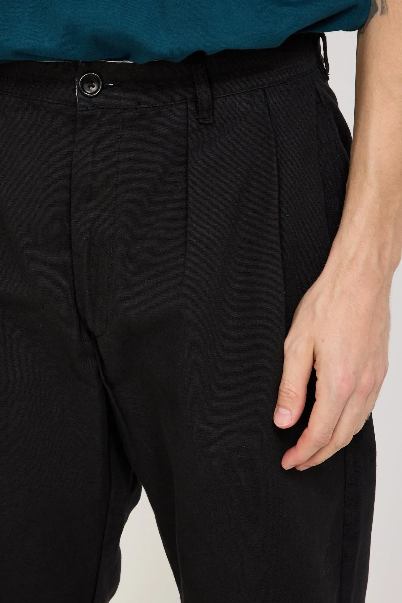 Canvas Part Timer Pant Black