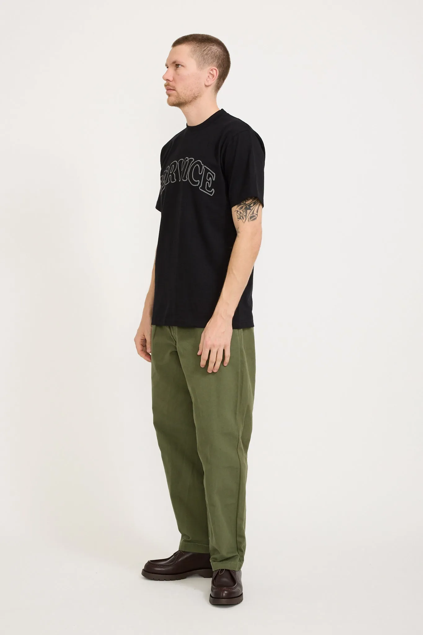 Canvas Part Timer Pant Olive