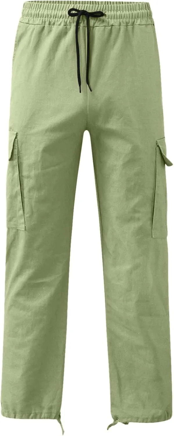 Cargo Pants for Men Relaxed Fit Baggy Cargo Pants Men Jogger Pants for Men City Sweatpants Mens Baseball Khaki Pants