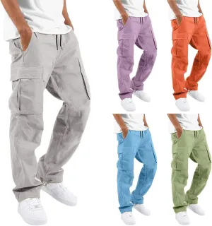 Cargo Pants for Men Relaxed Fit Baggy Cargo Pants Men Jogger Pants for Men City Sweatpants Mens Baseball Khaki Pants