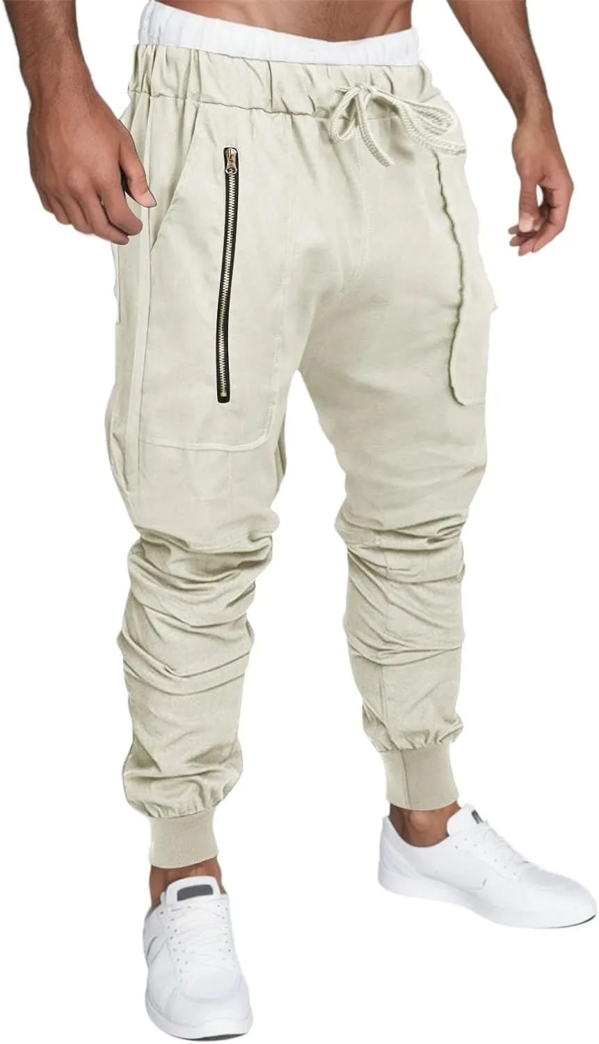 Cargo Pants for Men Relaxed Fit Mens Cargo Pants Workwear Sport Outdoor Trousers with Multi Pockets Men's Cargo Pants