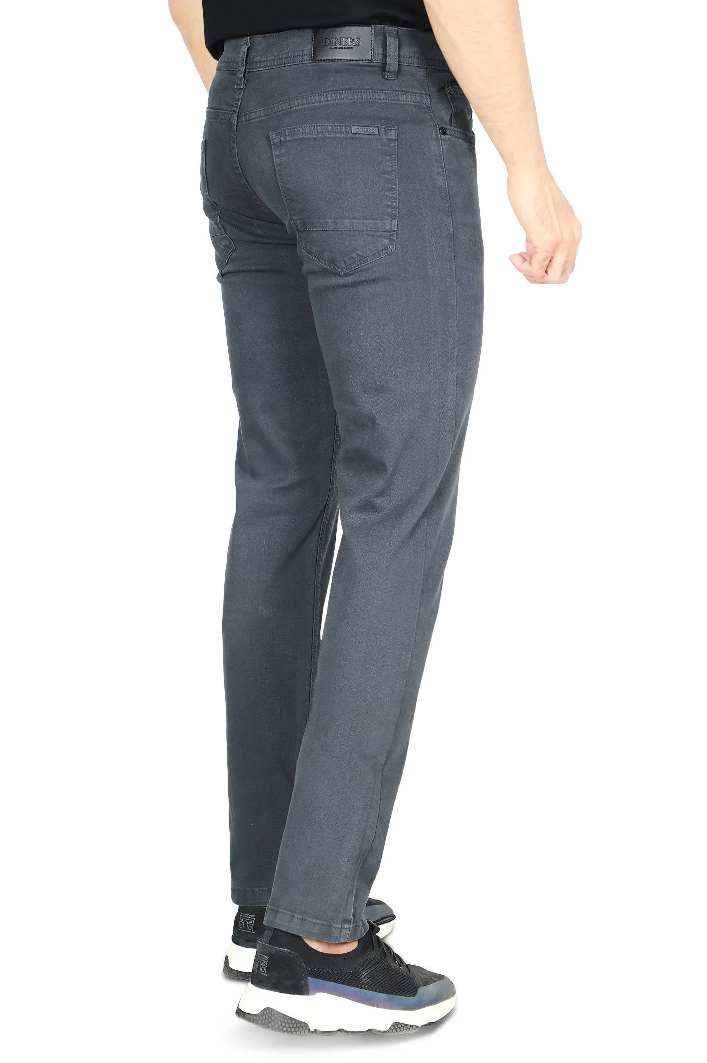 Charcoal Regular Fit Jeans