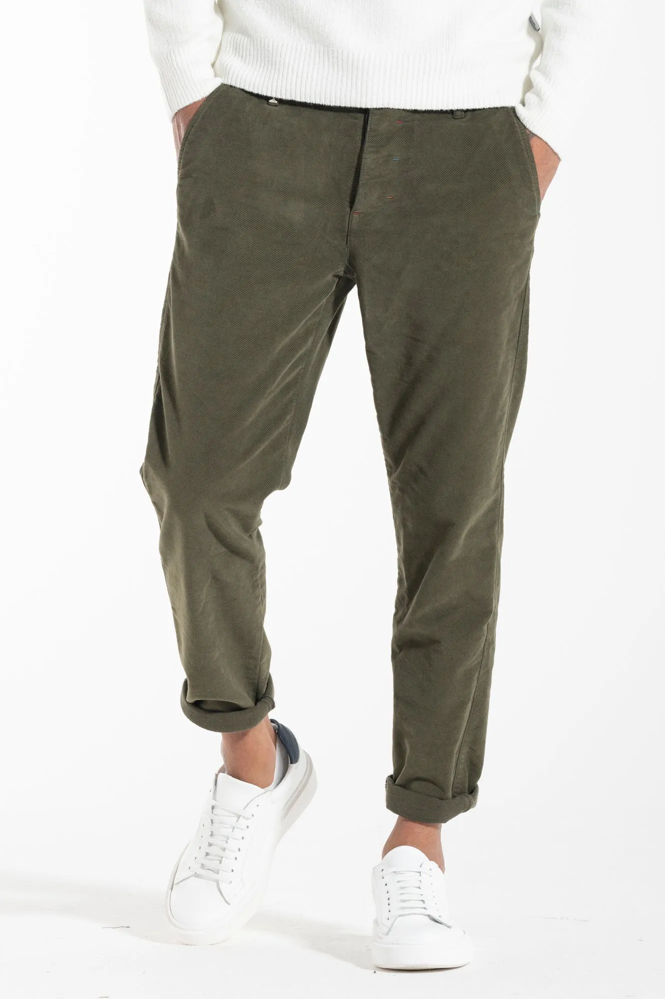 Chinos Berna in velluto