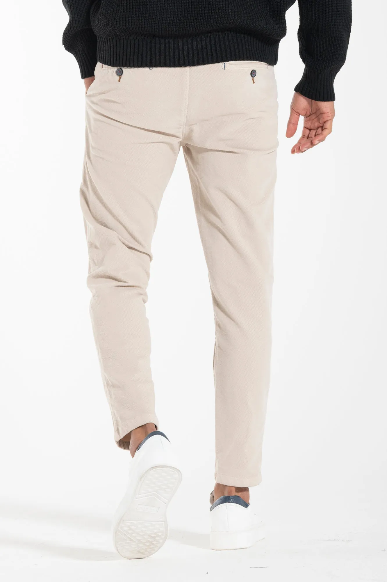 Chinos Berna in velluto