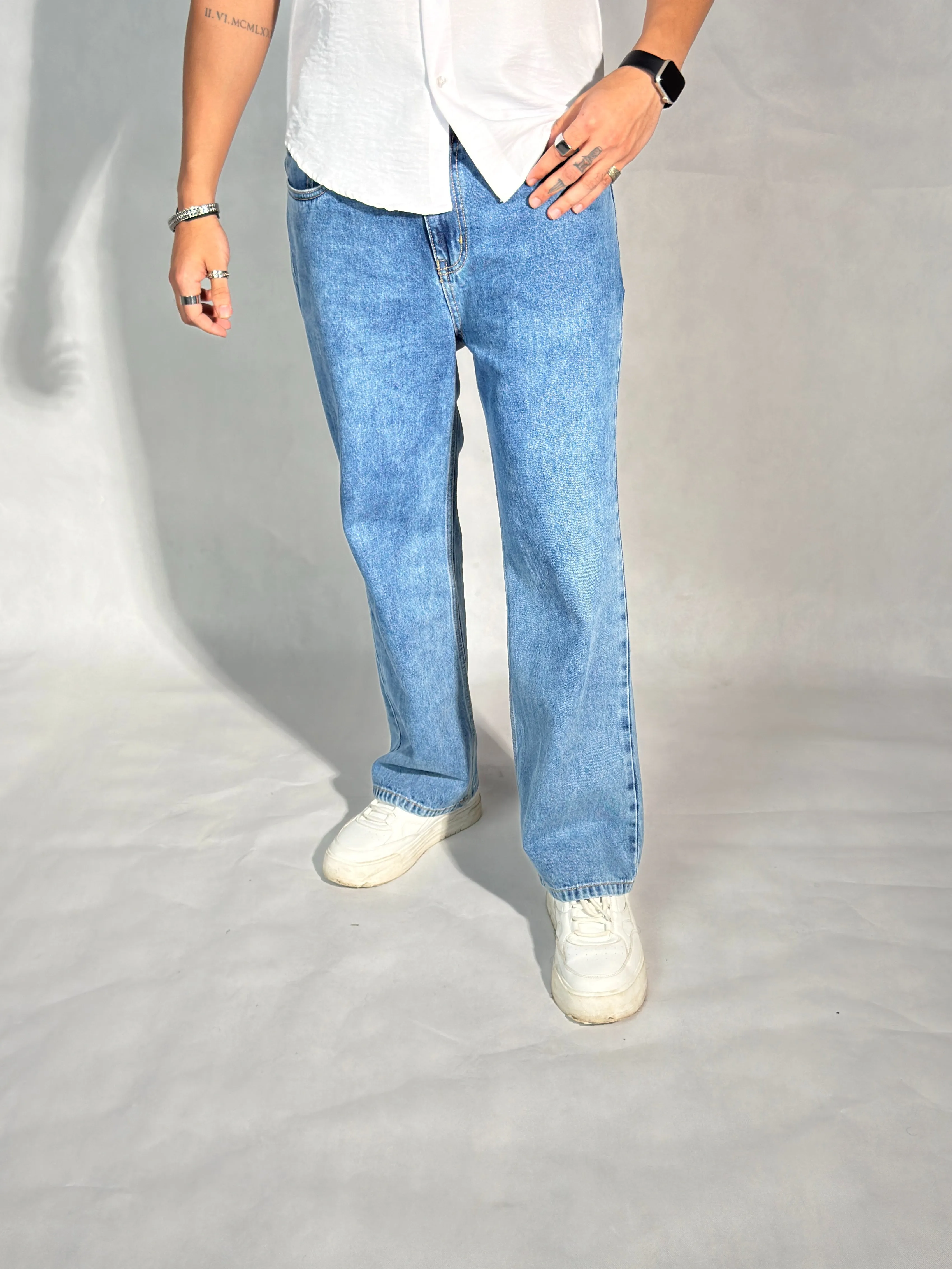 Classic Loose Straight Fit Jeans