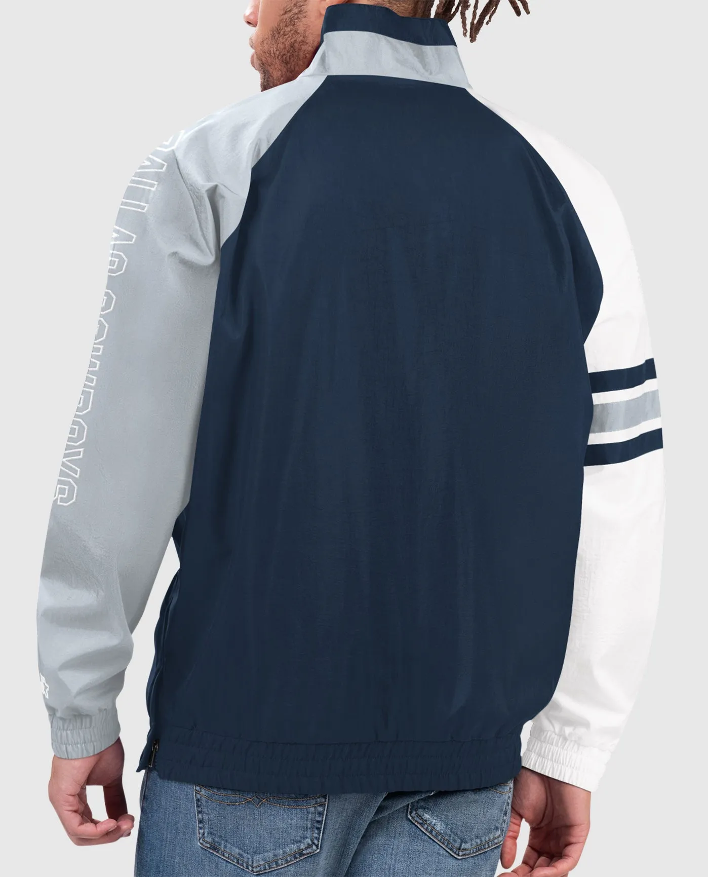 Dallas Cowboys Elite Half-Zip Nylon Pullover