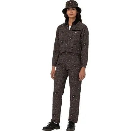 Ellis Floral Pants - Women's Dickies, Floral On Canvas Dark Base