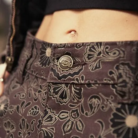 Ellis Floral Pants - Women's Dickies, Floral On Canvas Dark Base