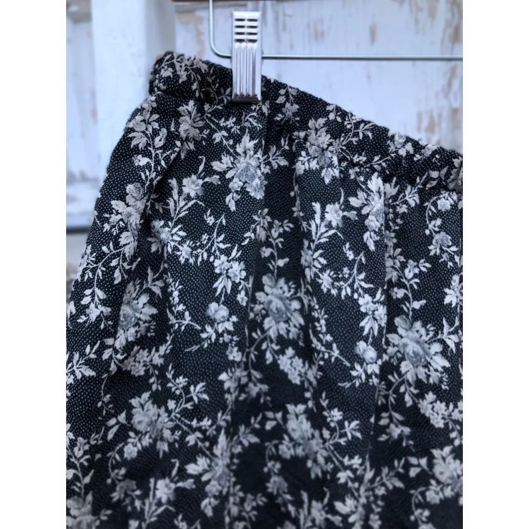floral slacks - 14/16