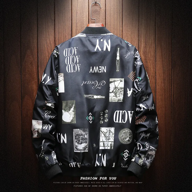 Flowers Windbreakers jackets for men