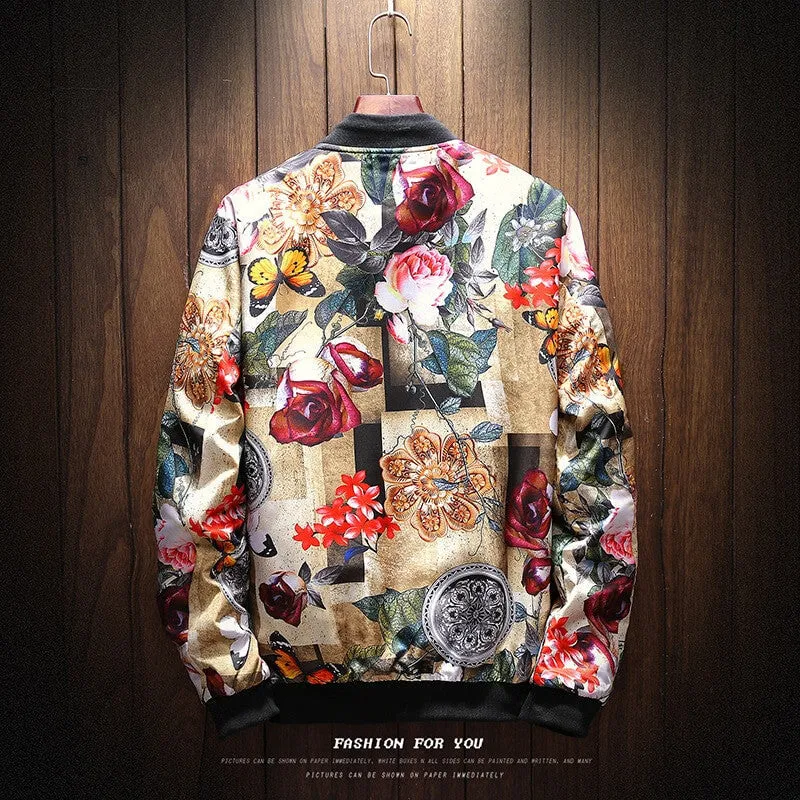 Flowers Windbreakers jackets for men