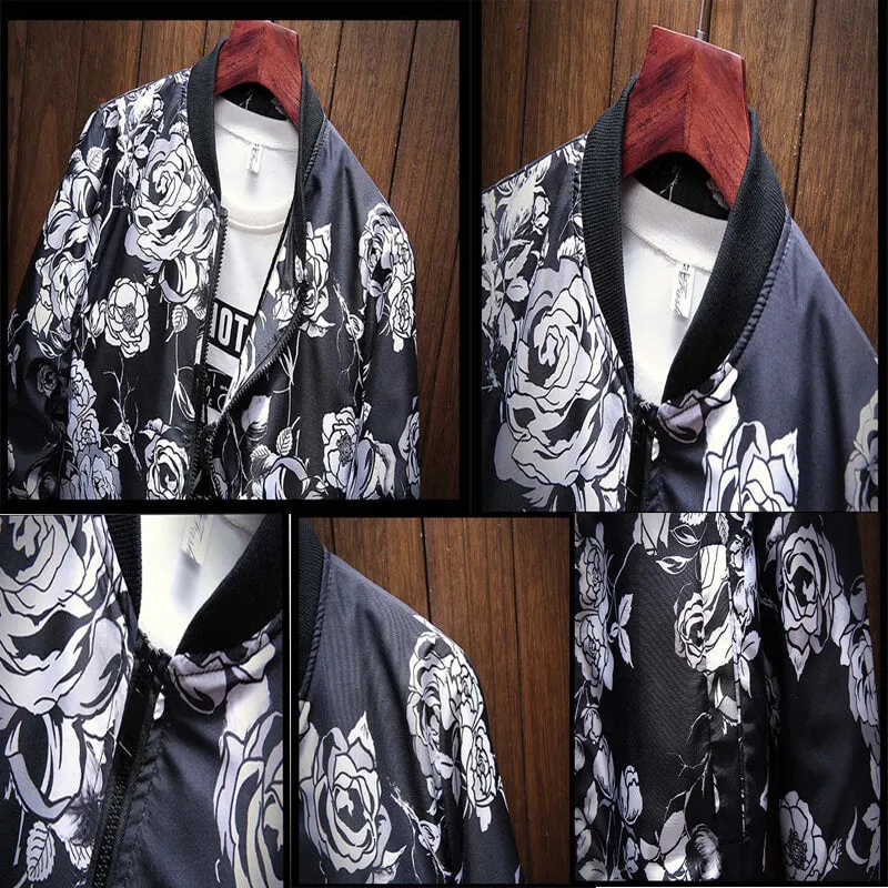 Flowers Windbreakers jackets for men