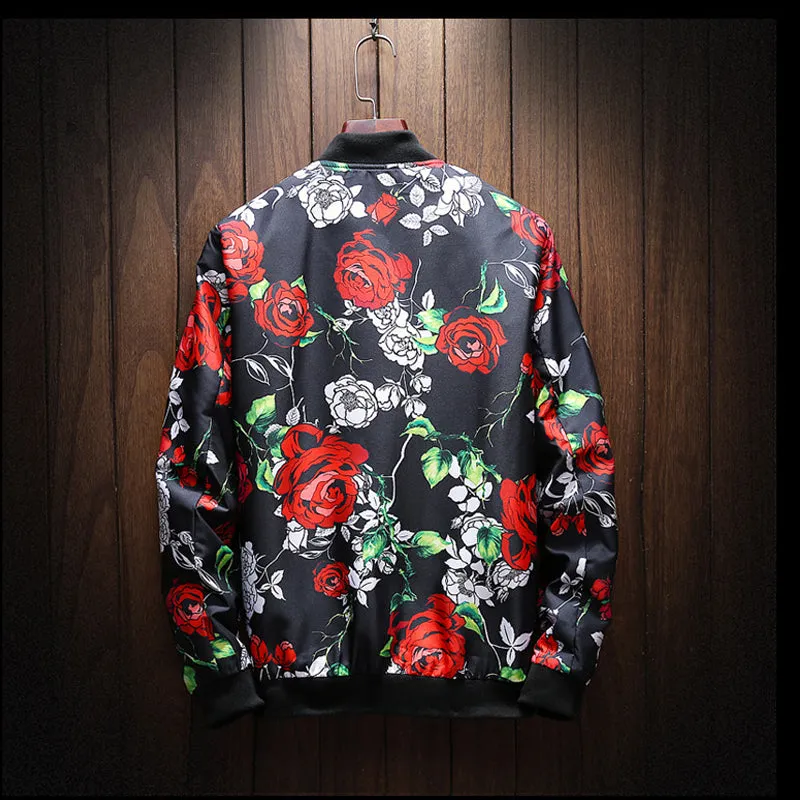 Flowers Windbreakers jackets for men