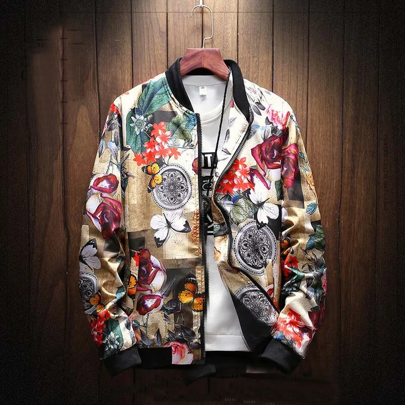 Flowers Windbreakers jackets for men