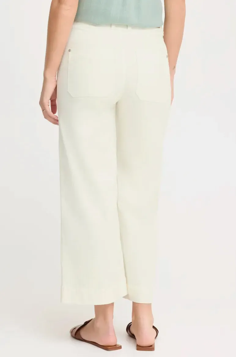 Fransa Will Hanna Wisper White Pants