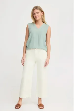 Fransa Will Hanna Wisper White Pants