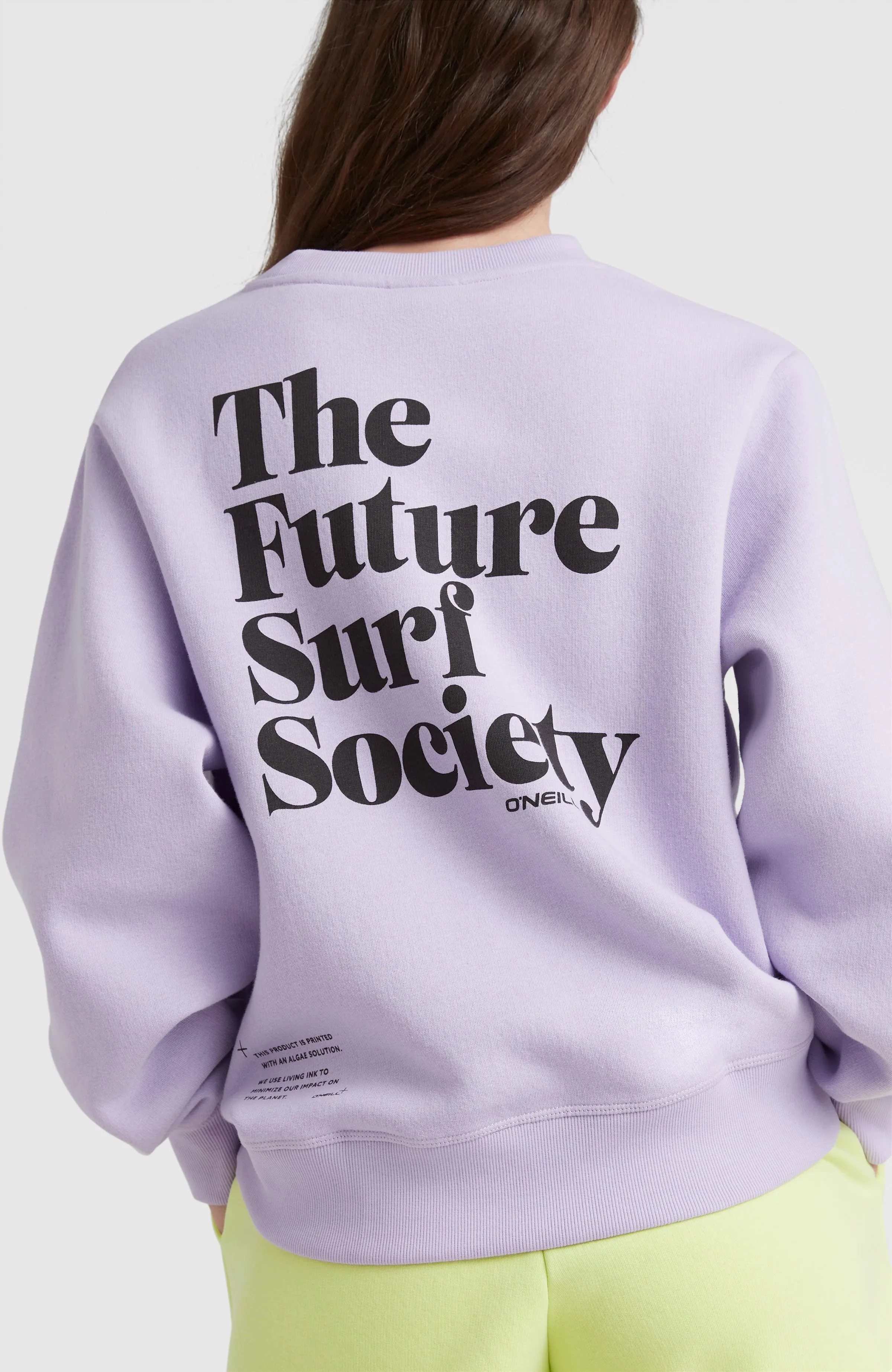 Future Surf Crew Sweatshirt | Purple Rose