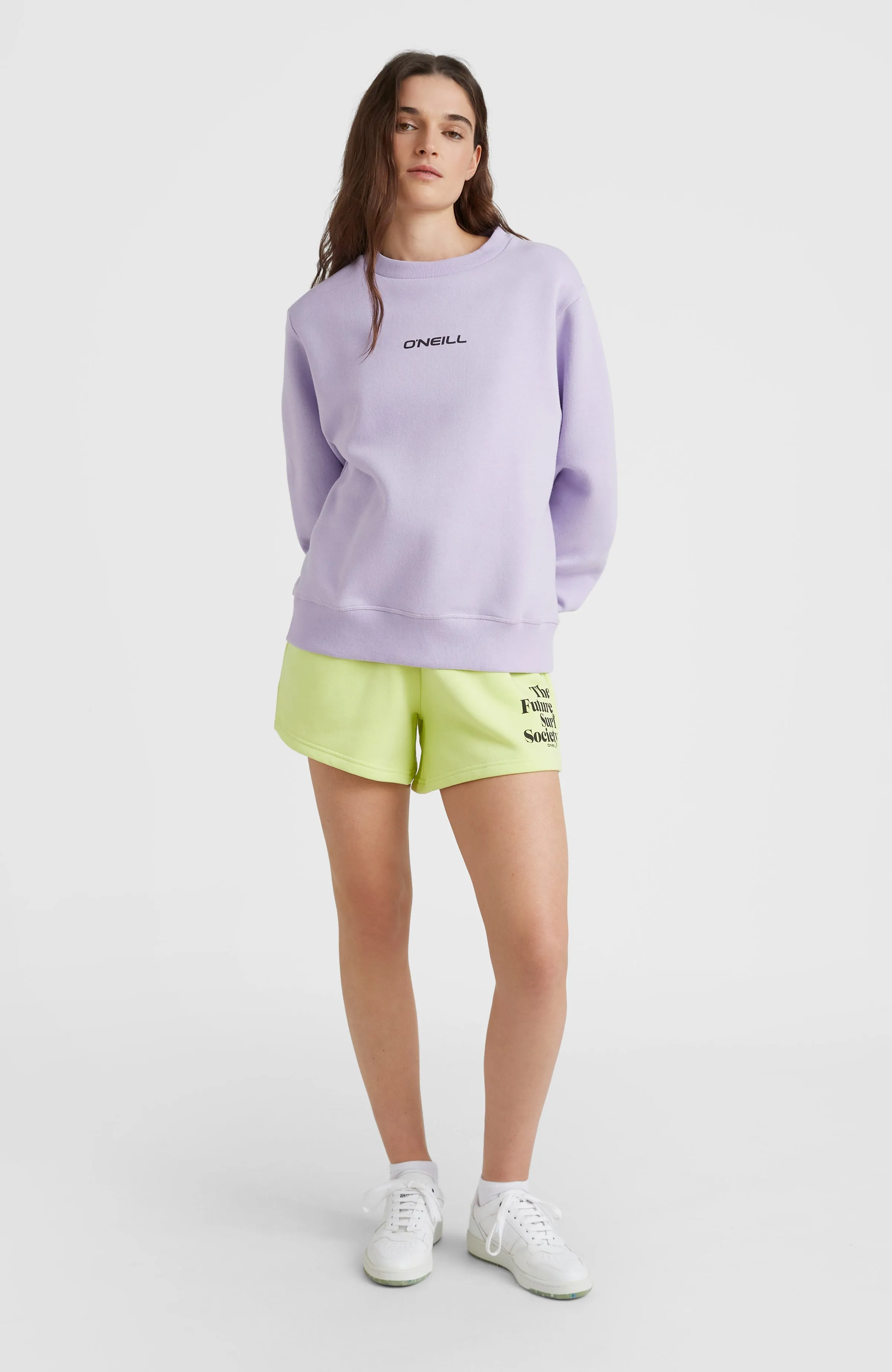 Future Surf Crew Sweatshirt | Purple Rose