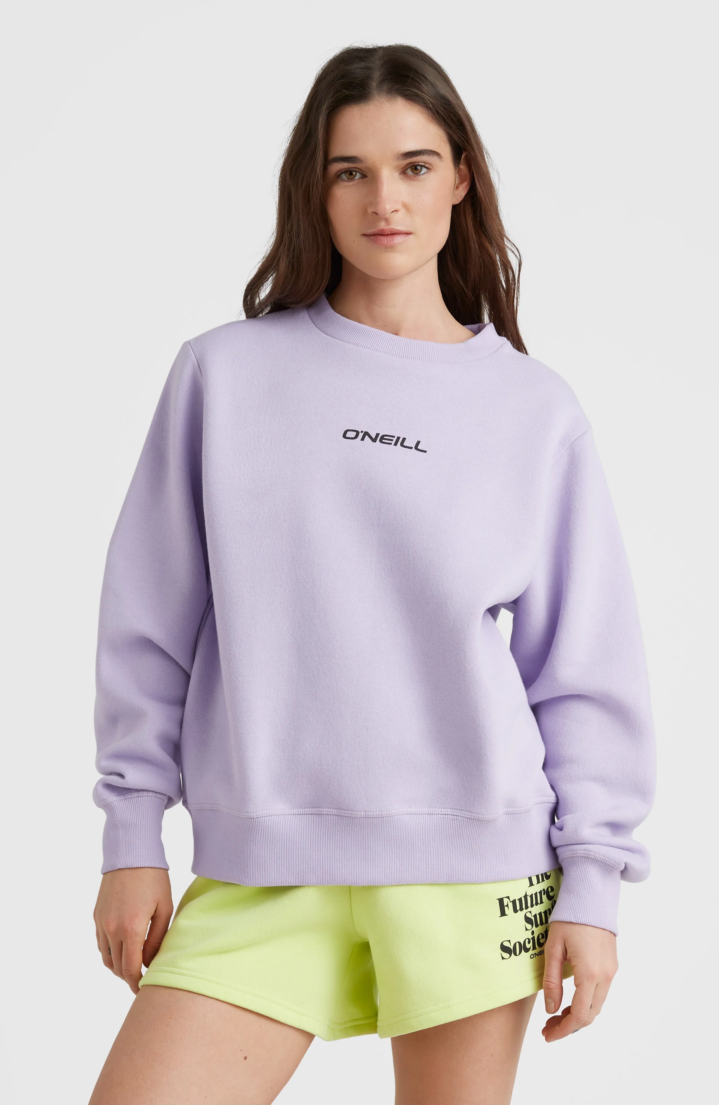 Future Surf Crew Sweatshirt | Purple Rose
