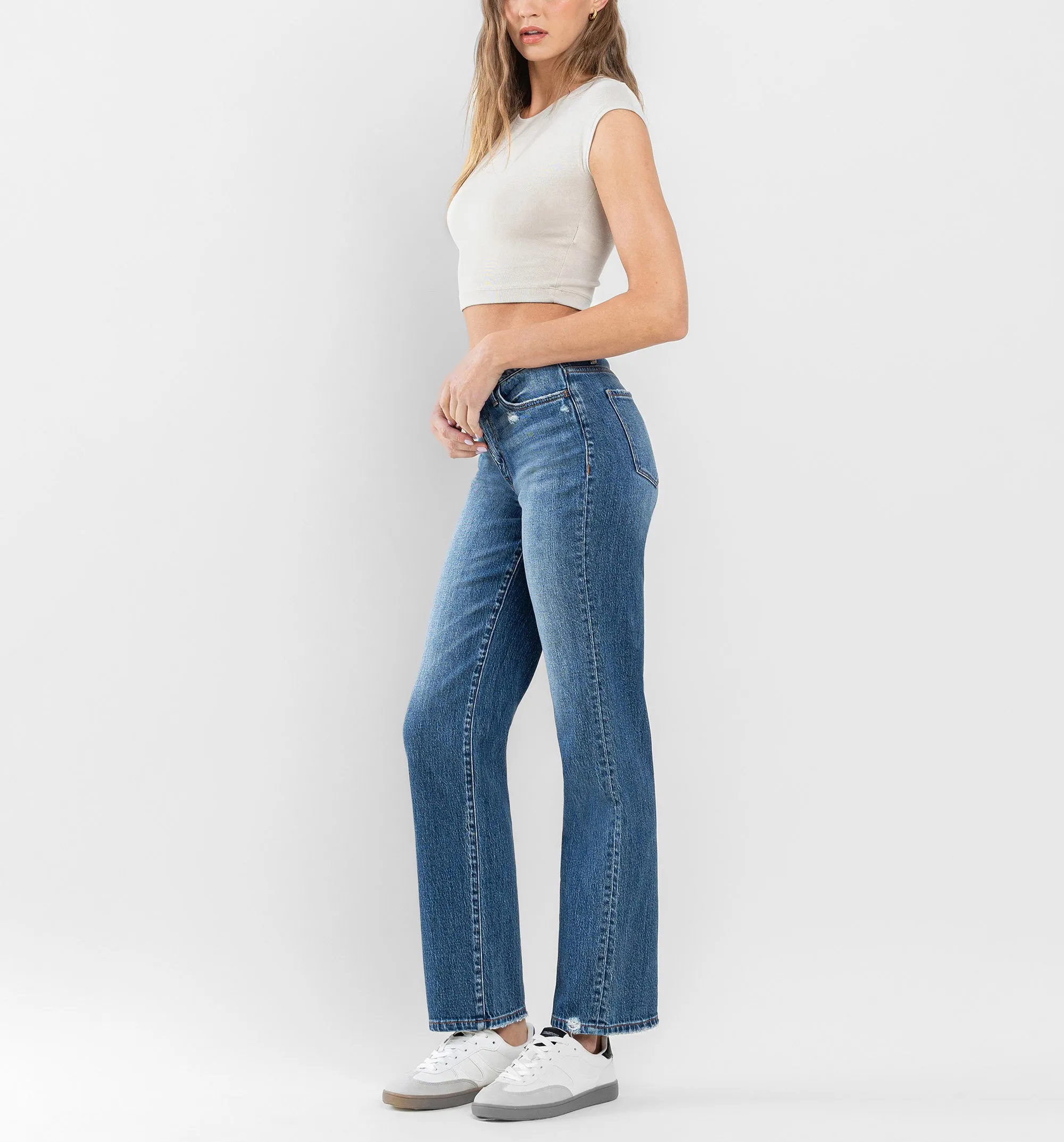 High Rise Lover Relaxed Straight Jeans
