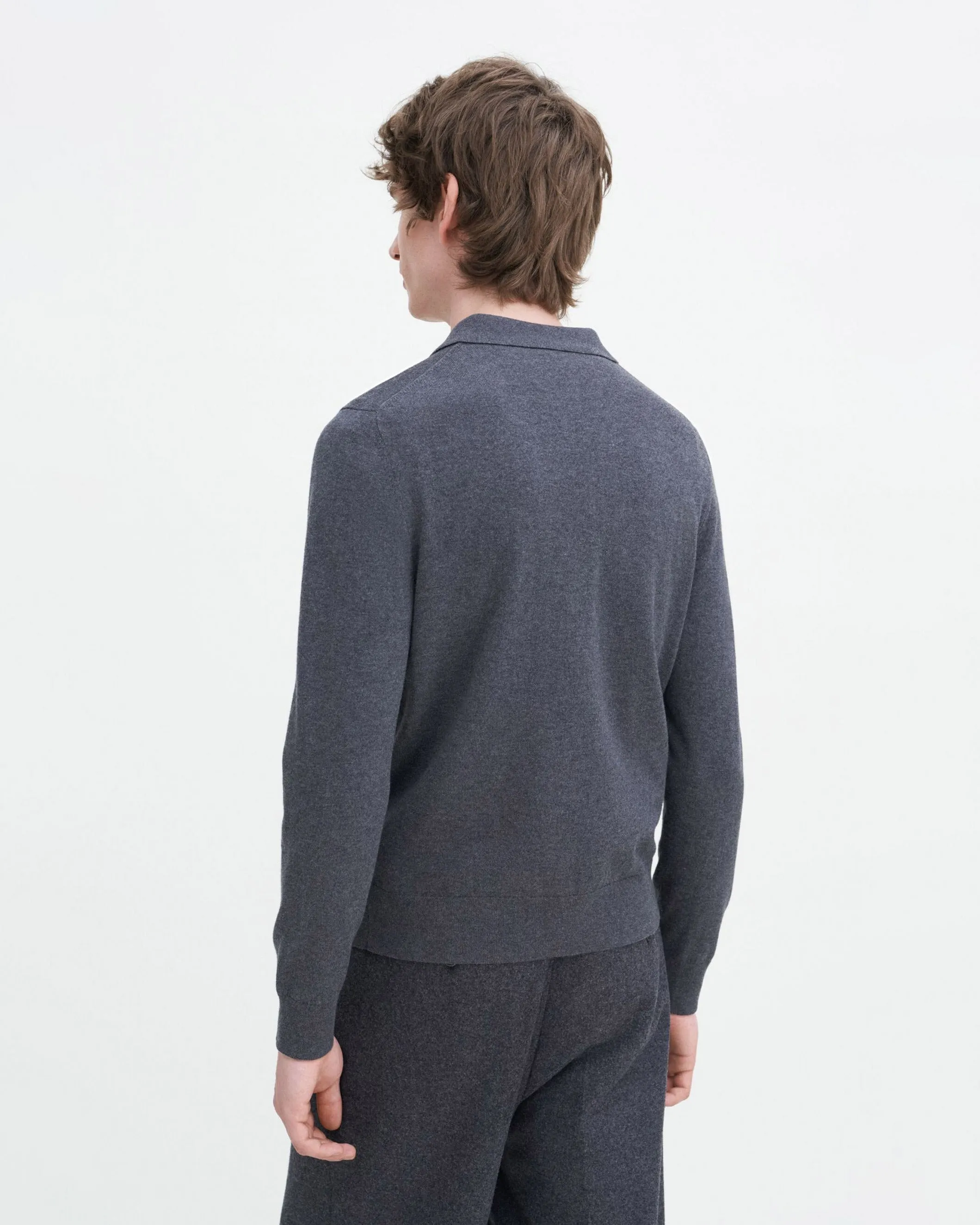 Knitted Polo Shirt