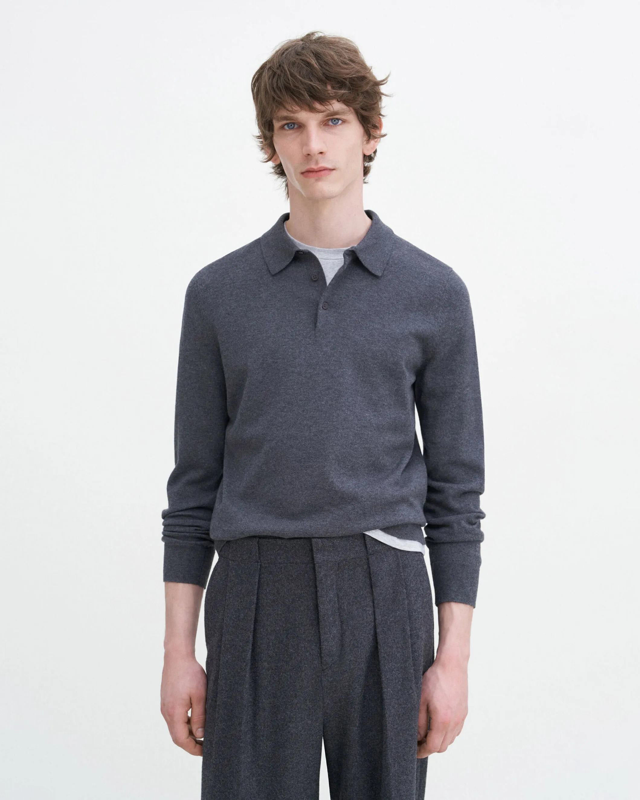 Knitted Polo Shirt