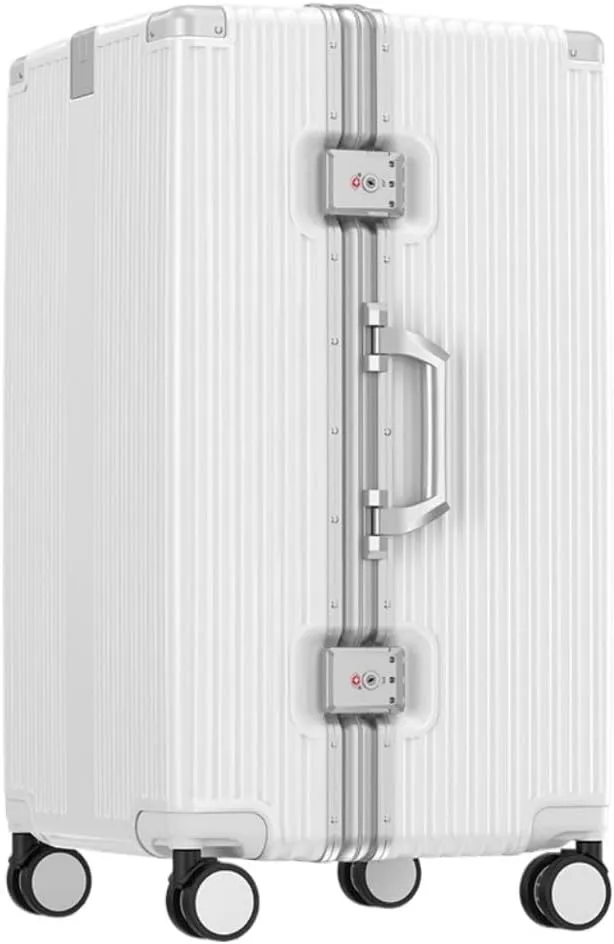 Luggage 32-inch Suitcase, Multi-functional Aluminum Frame Trolley Case, Strong And Durable Luggage Code Box 26-inch Suitcases With Wheels(D,22in)