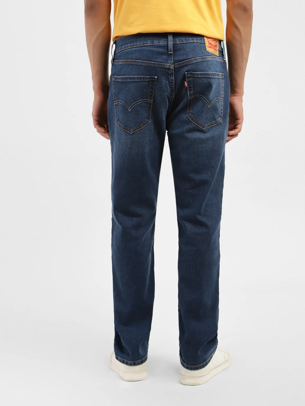 Men's 541 Blue Tapered Fit Mid Rise Jeans