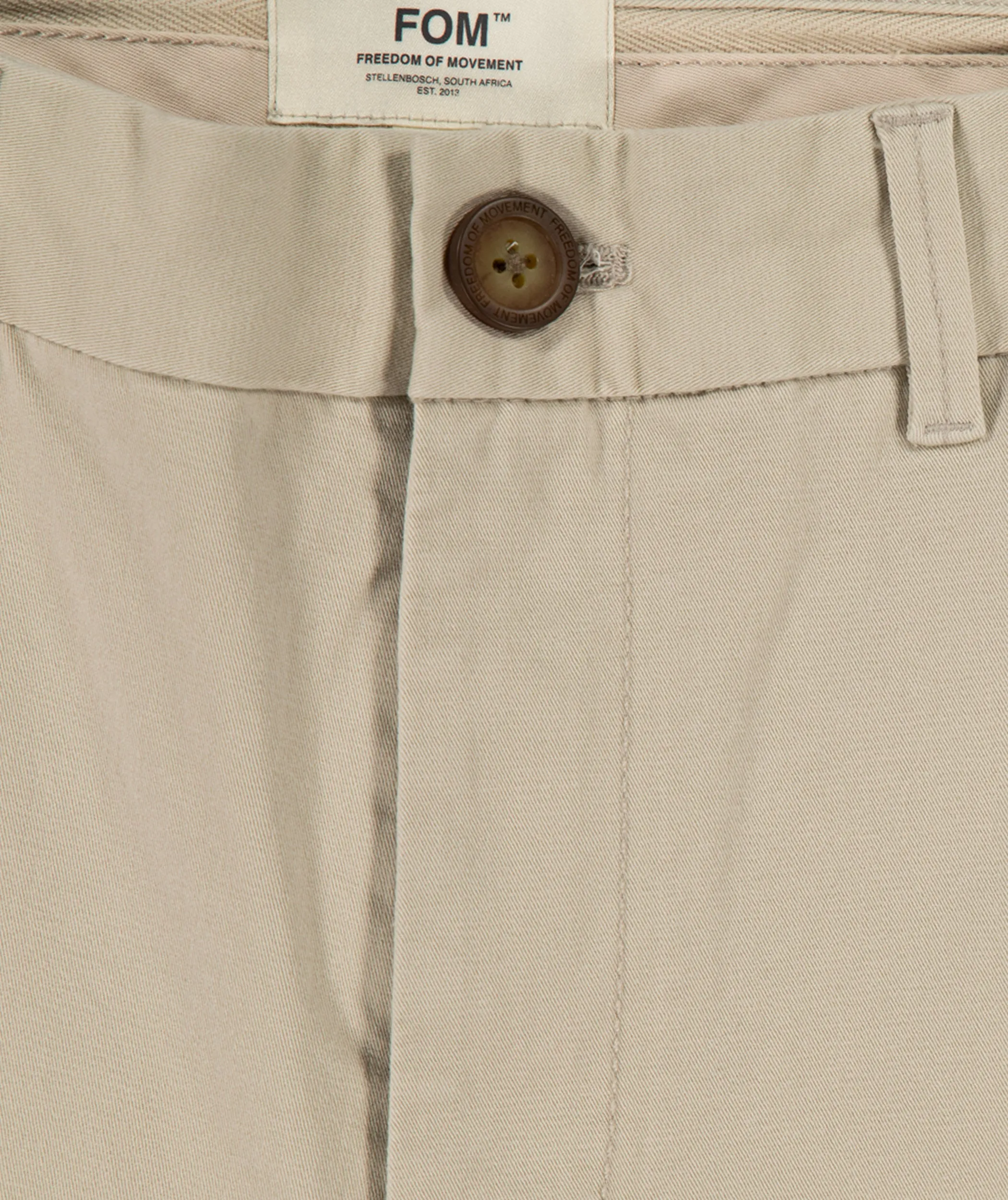 Mens Classic Slim Fit Chino - Light Sand