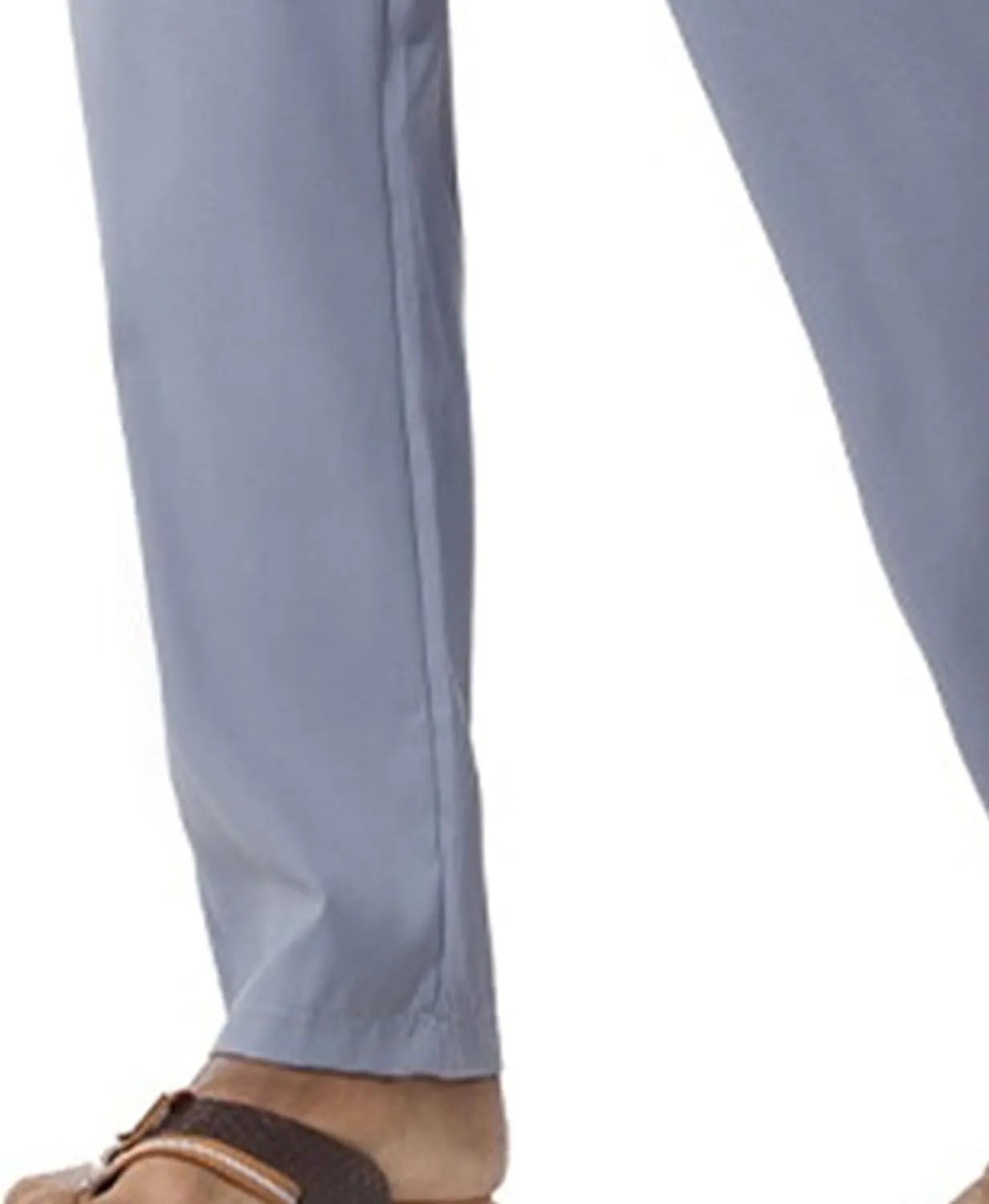 Men's Stretch Loose Fit Yoga Pants Comfort Classic Summer Trousers Cotton Linen Straight Leg Hiking Pants