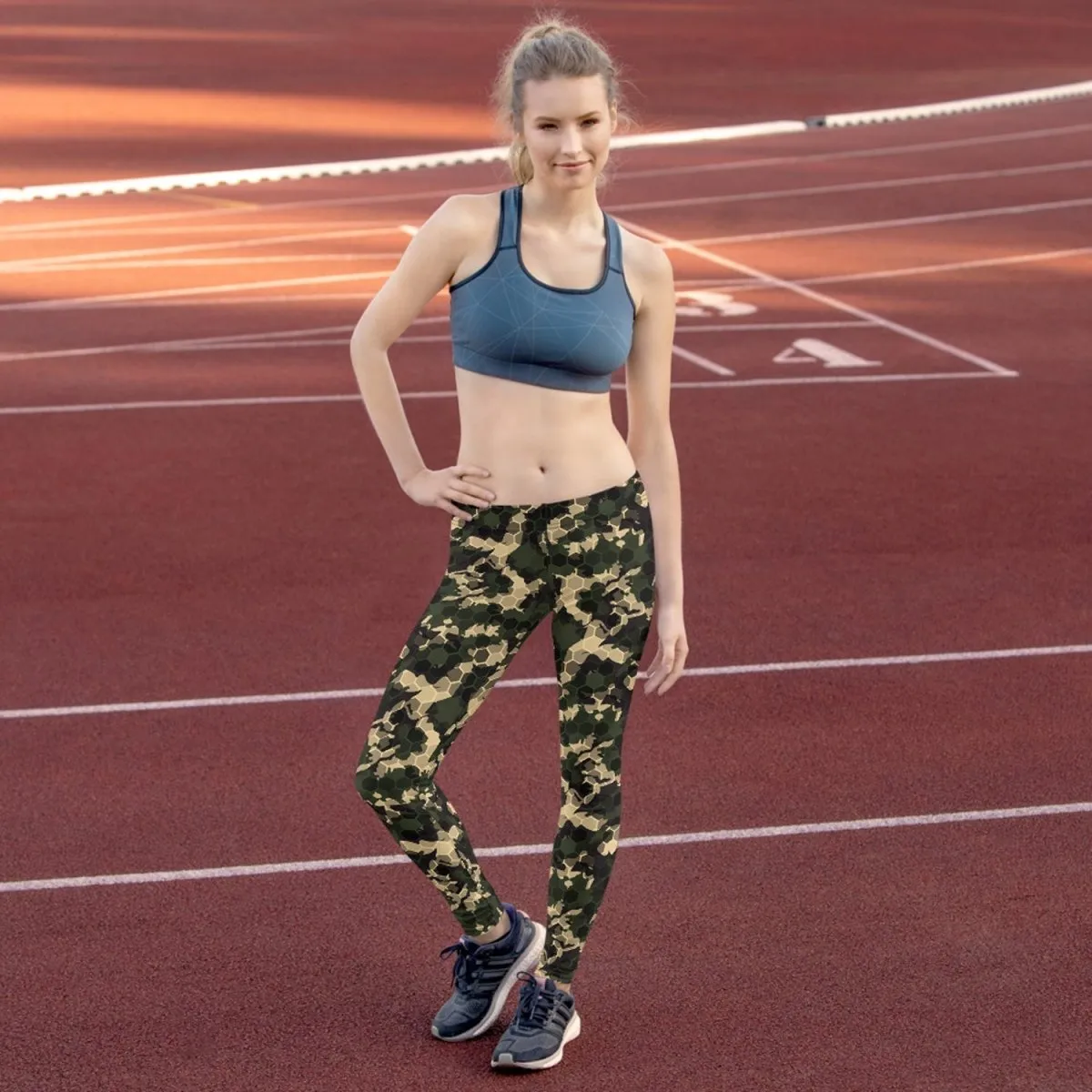 Military-Style Honeycomb Leggings