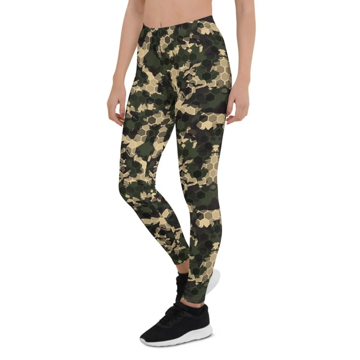 Military-Style Honeycomb Leggings