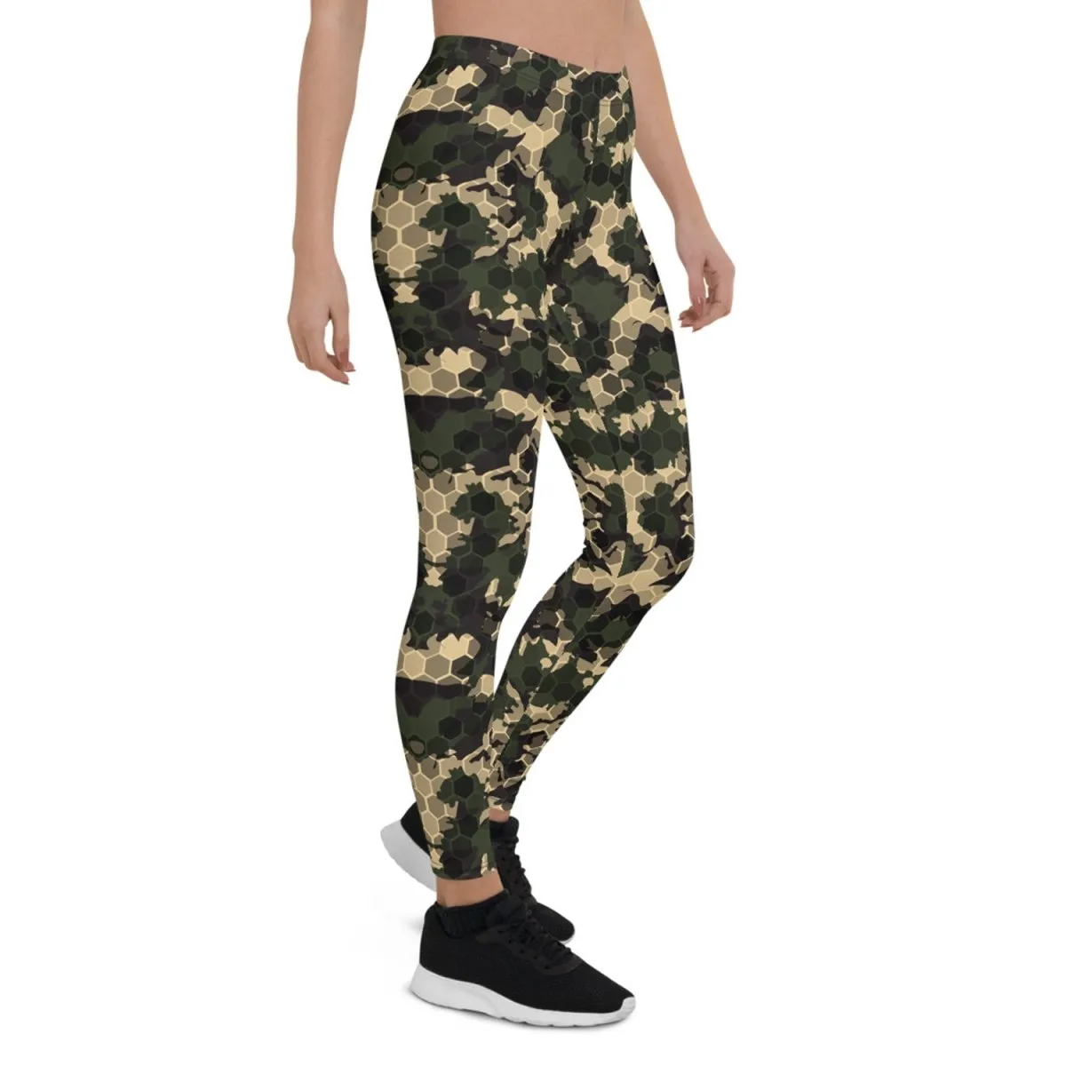 Military-Style Honeycomb Leggings