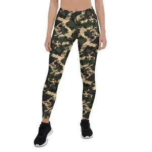 Military-Style Honeycomb Leggings