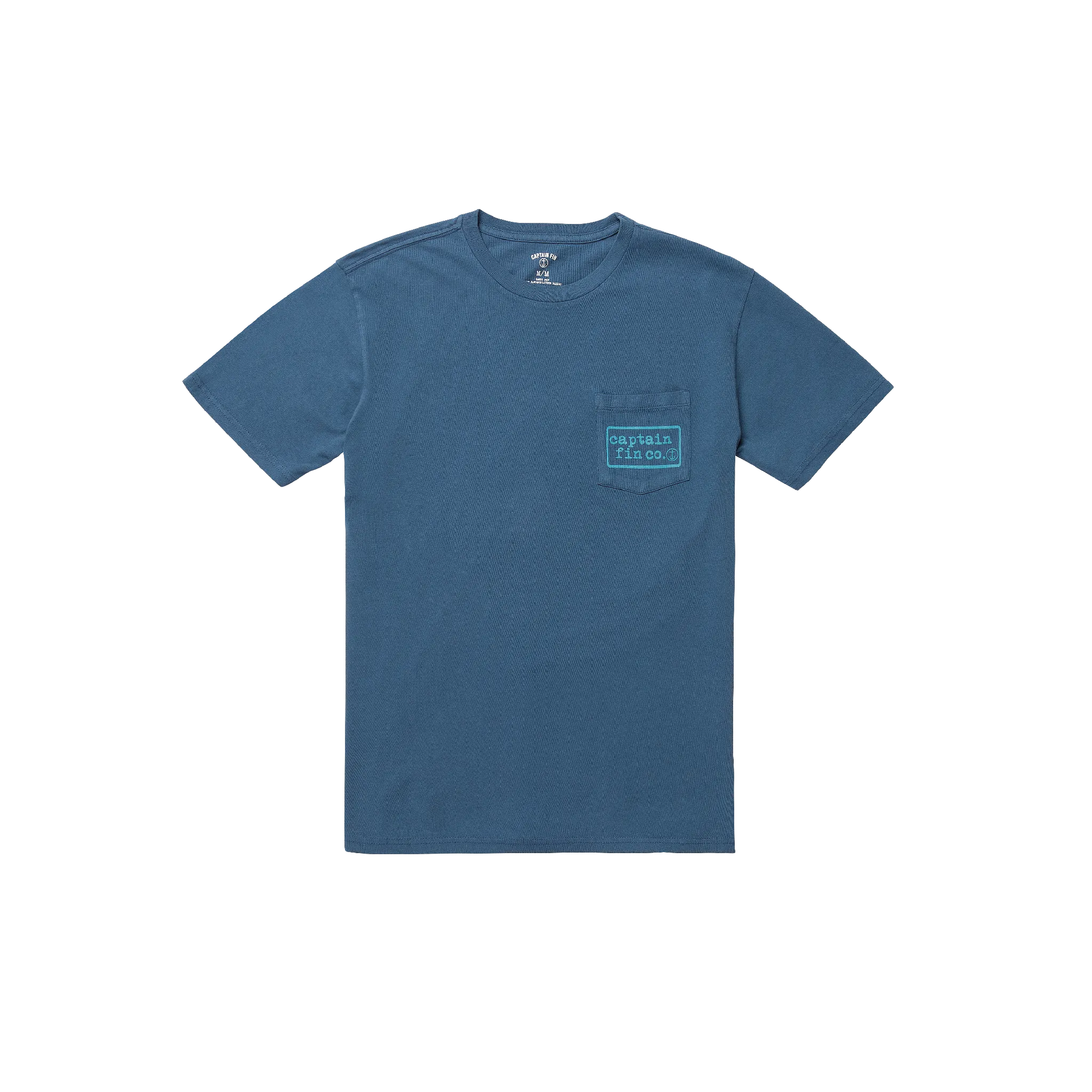 Pocket Type Patch Short Sleeve Tee - Dark Navy