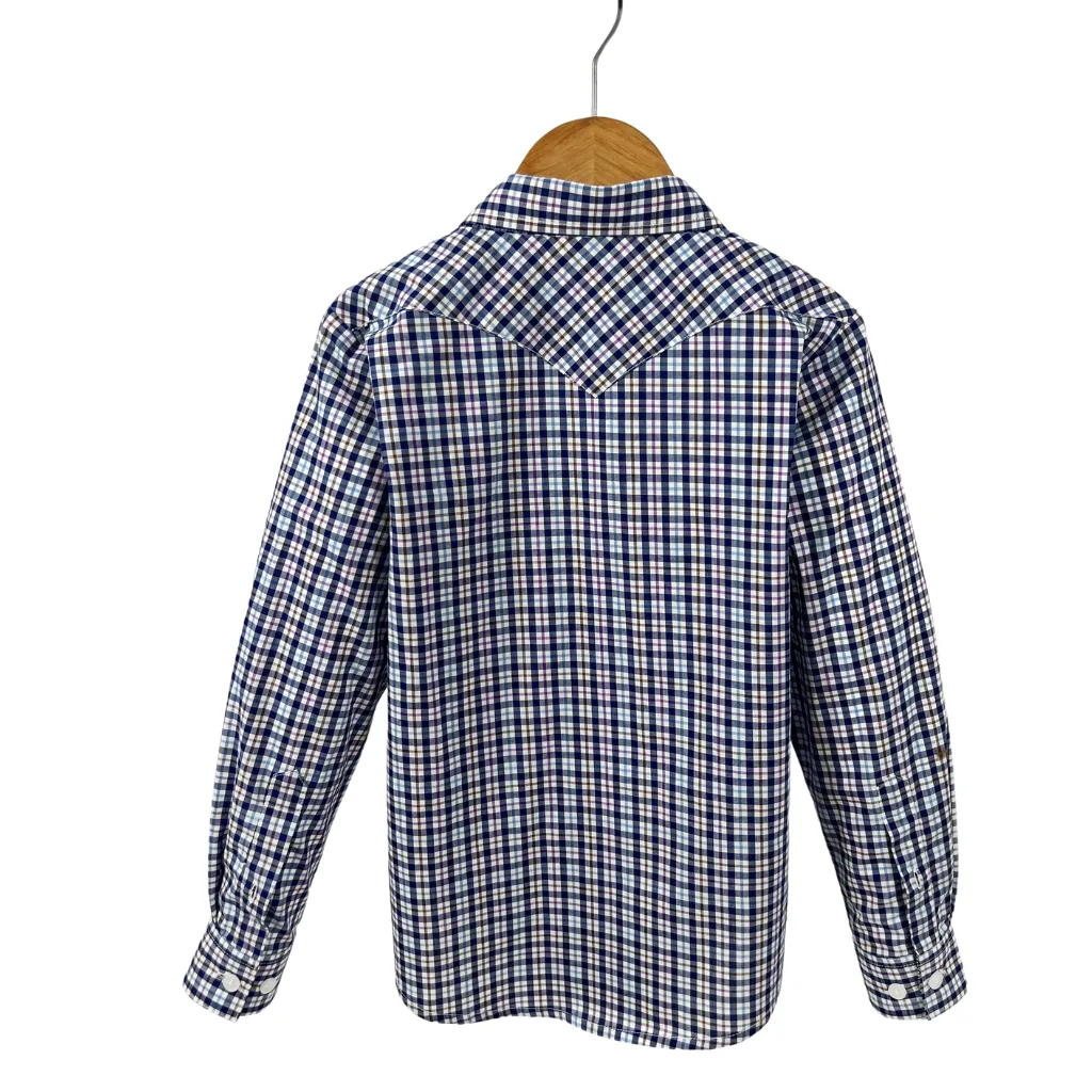 "Parker" Classic Gingham Long Sleeve Shirt