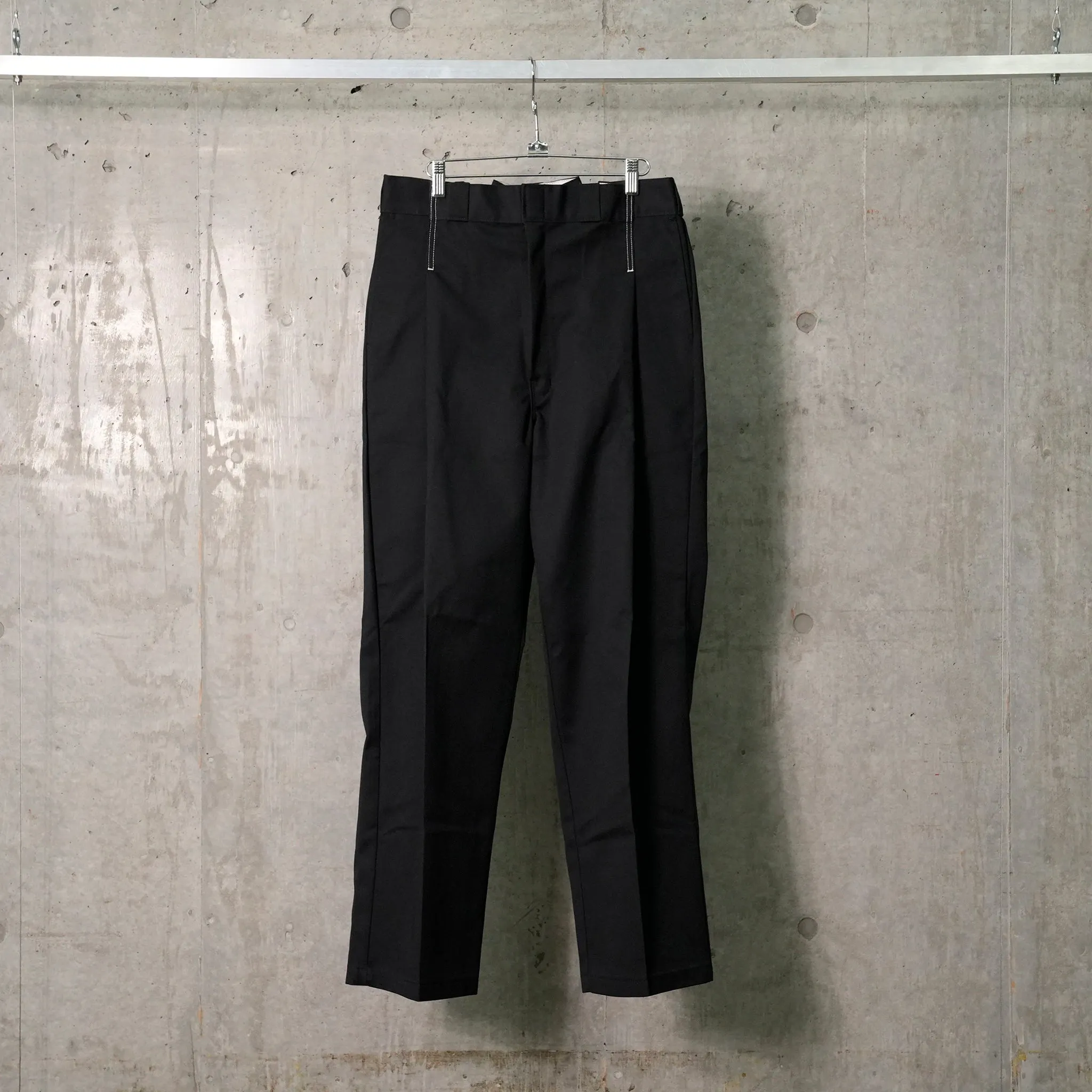 RECONSTRUCTED WORK PANTS / BLACK