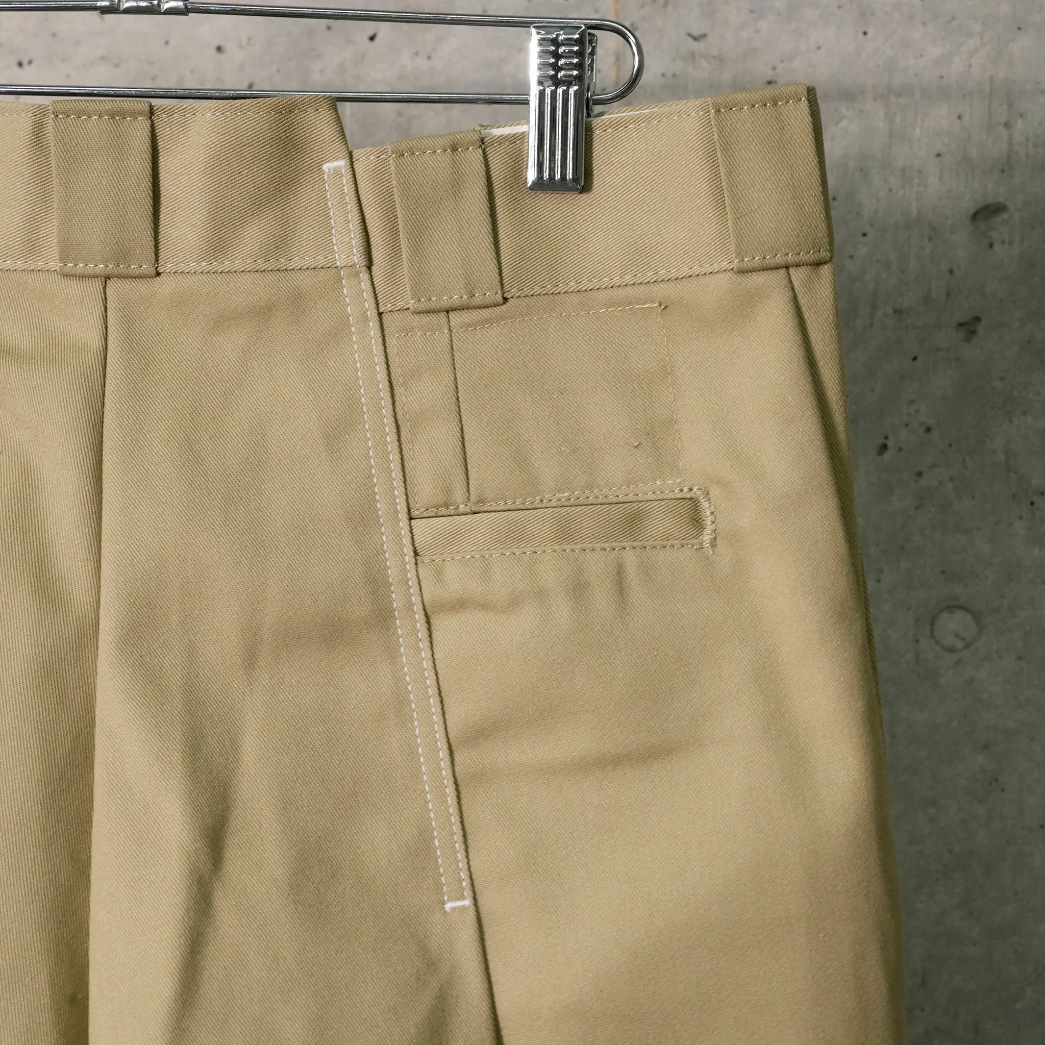 RECONSTRUCTED WORK PANTS / KHAKI