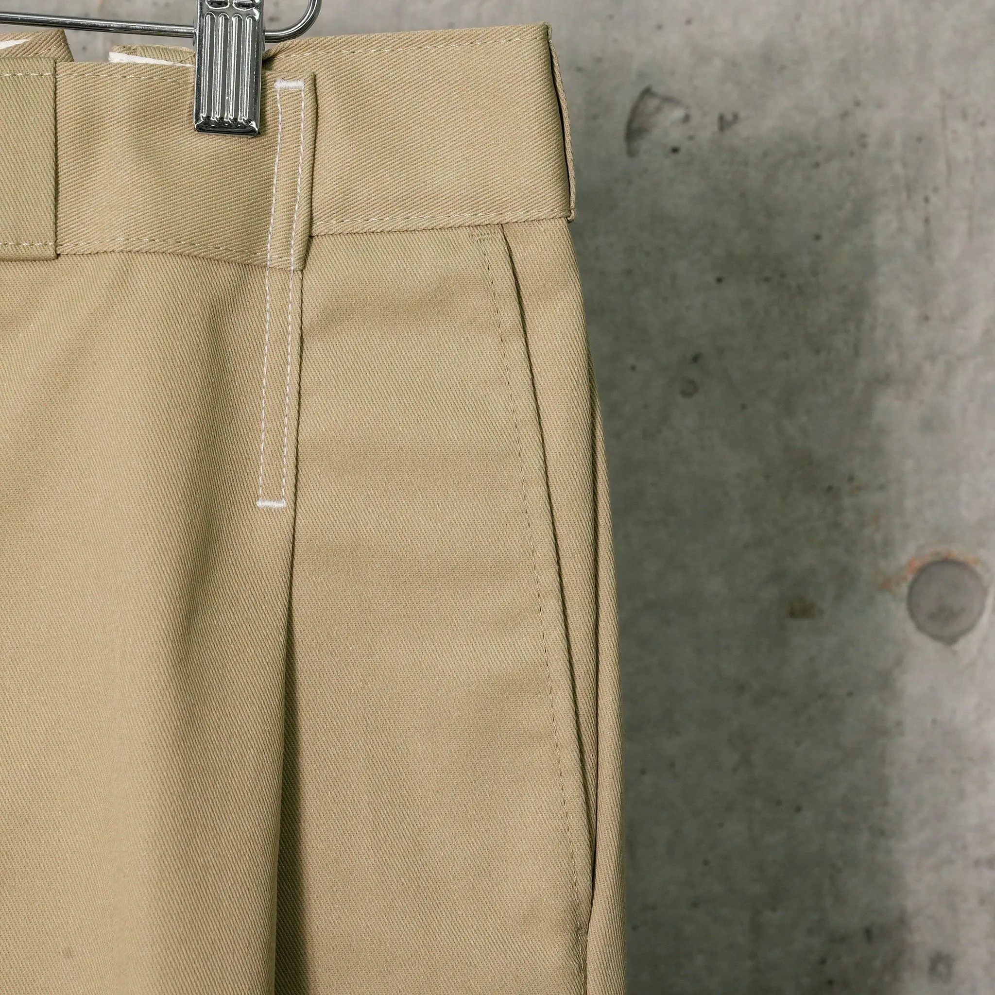 RECONSTRUCTED WORK PANTS / KHAKI