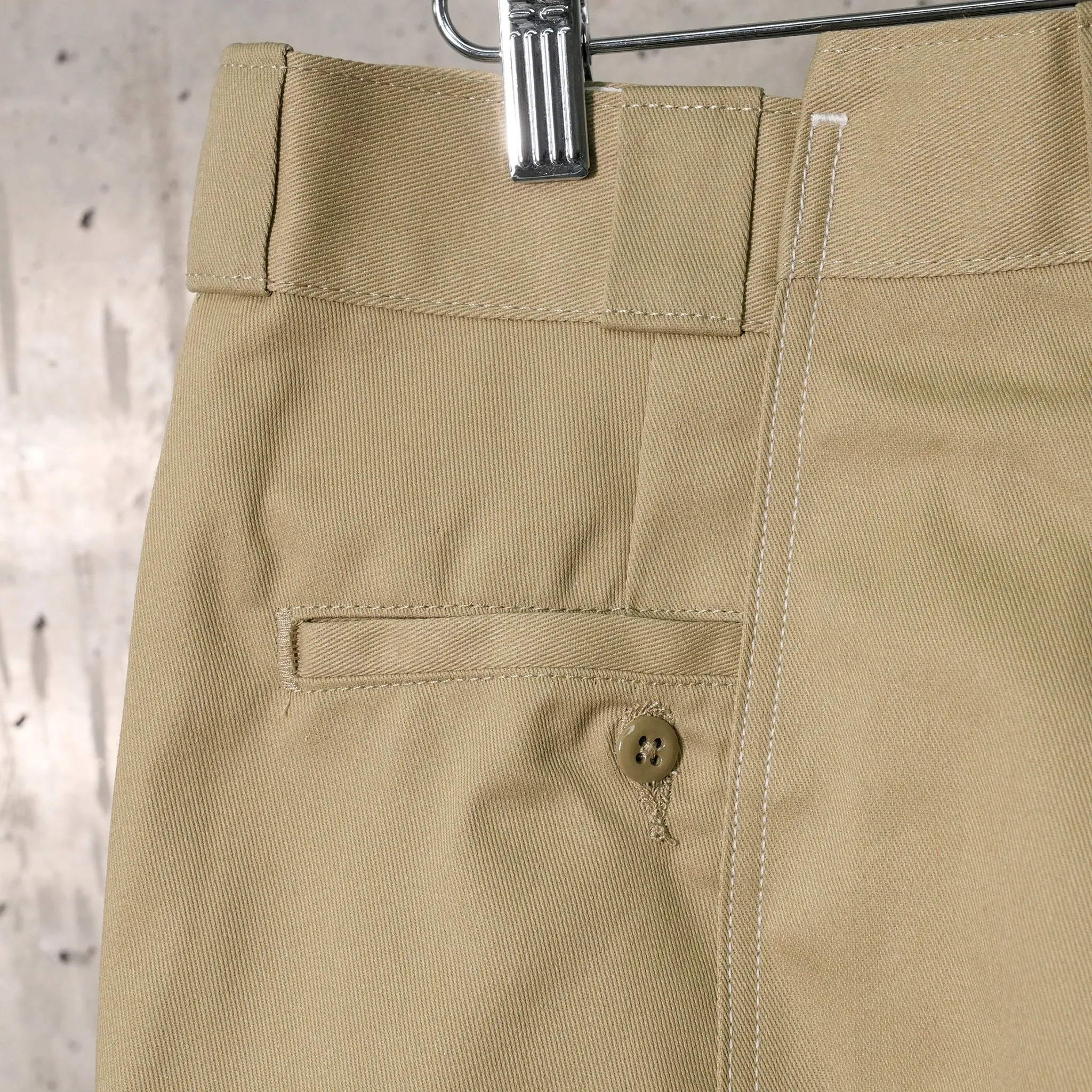 RECONSTRUCTED WORK PANTS / KHAKI